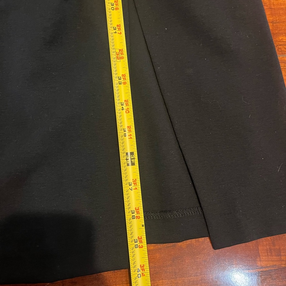 NWT Boden midi column dress black cotton blend long sleeve 6p petite LBD office - Picture 9 of 14